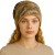 Czapka damska Beanie włoska cienka smerfetka bawełna musztardowo-szara