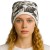 Czapka damska Beanie włoska cienka smerfetka bawełna biało-szara
