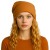 Czapka damska Beanie włoska cienka smerfetka bawełna camel