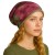 Czapka damska Beanie włoska cienka smerfetka bawełna zielona