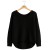 Sweter Damski Elegancki Włoski Czarny