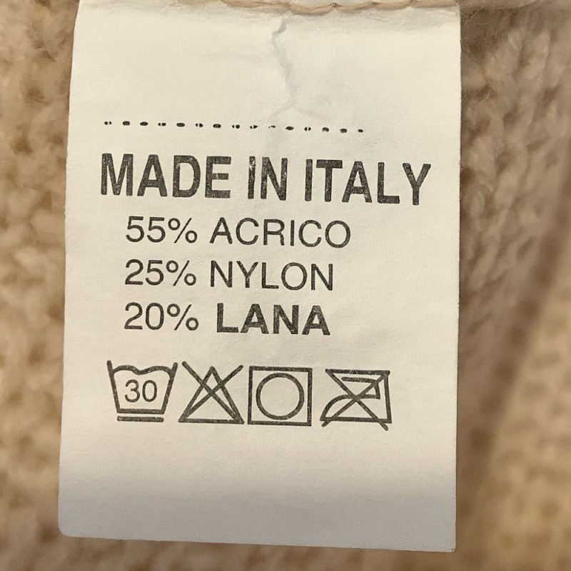 Sweter Damski Ażurowy Włoski Pudrowo Różowy S/M