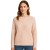 Sweter Damski Ażurowy Włoski Pudrowo Różowy M/L