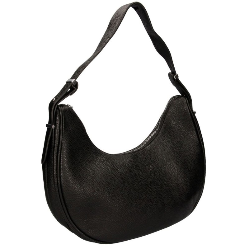 Torebka damska typu hobo czarna