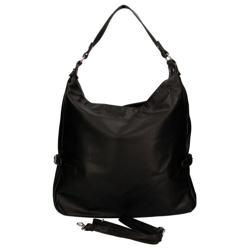 Torebka damska typu shopper czarna