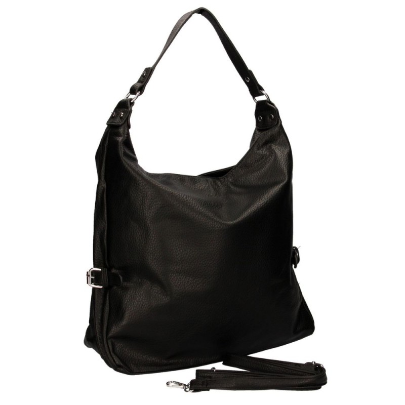 Torebka damska typu shopper czarna
