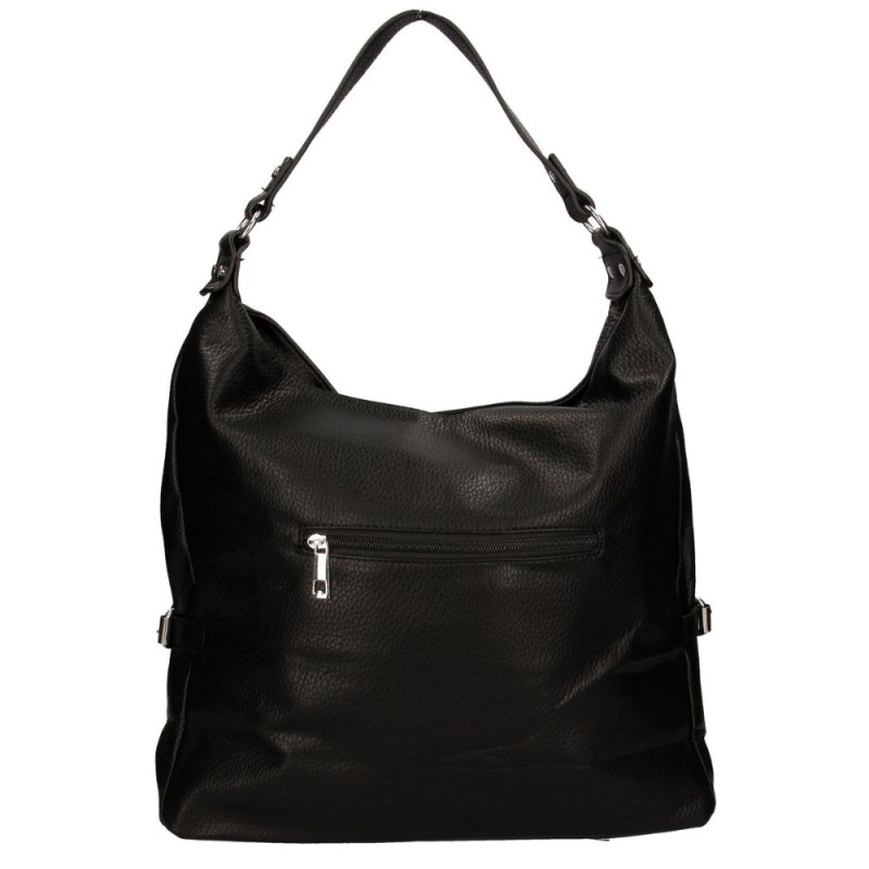 Torebka damska typu shopper czarna