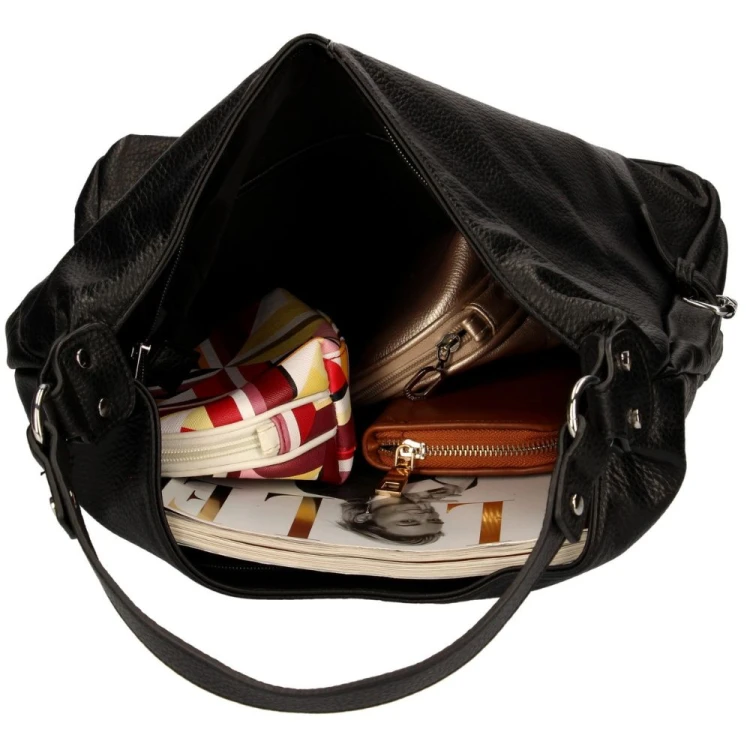 Torebka damska typu shopper czarna