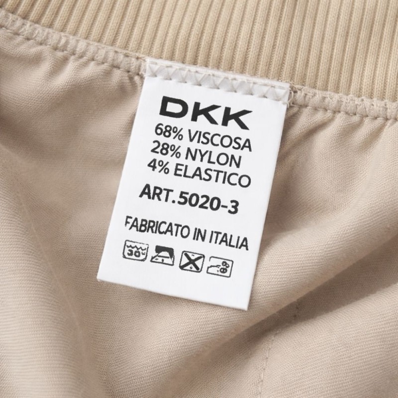 Spodnie Damskie z Eko-skóry Włoskie Beżowe