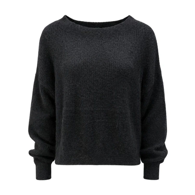 Sweter Damski Włoski Czarny