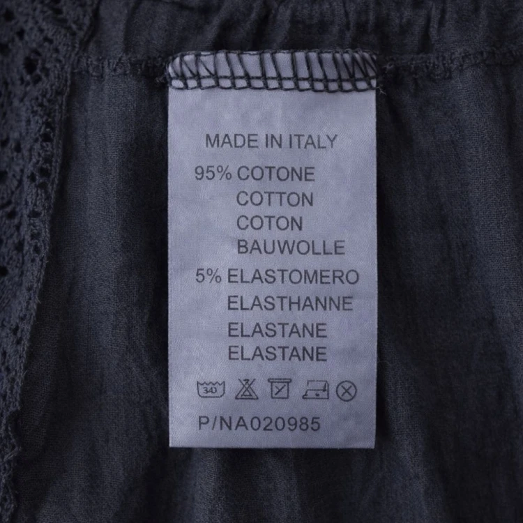 Spódnica damska z koronkowymi wstawkami Włoska czarna one size