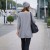 Bluzka damska casual luźny fason Włoska szara one size