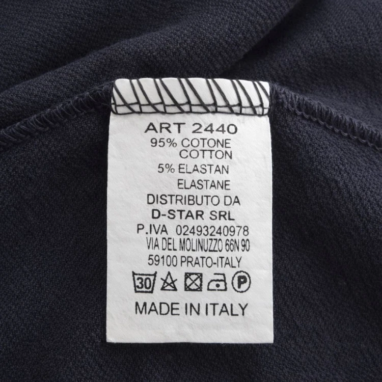 Bluzka damska casual luźny fason Włoska granatowa one size