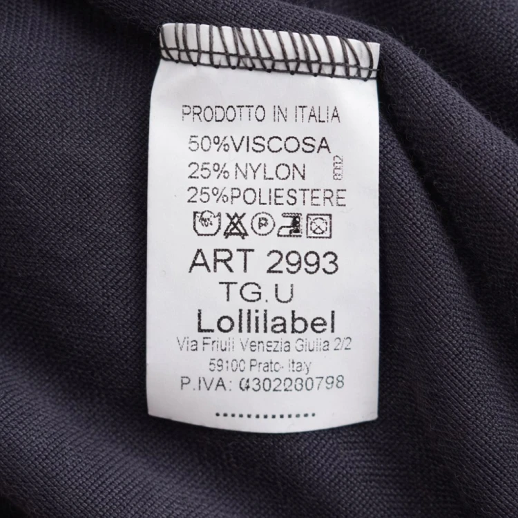 Sweter damski czarny oversize Golf Luźny krój Włoski One size