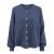 Sweter damski kardigan MOHER Made in Italy granatowy S/M