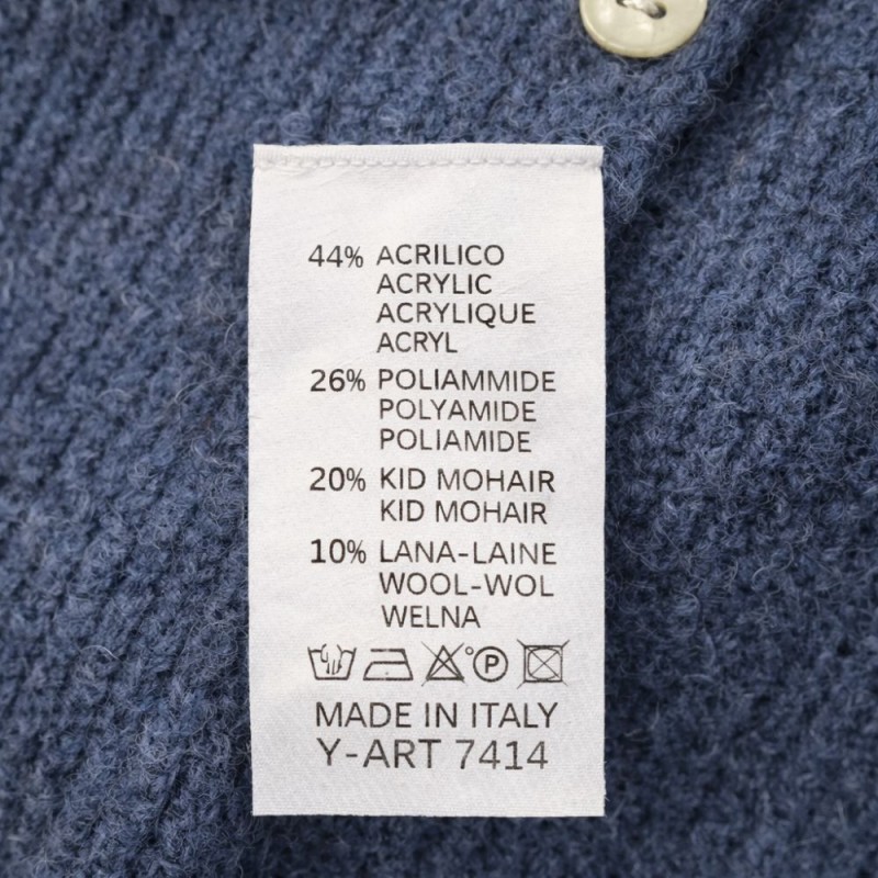Sweter damski kardigan MOHER Made in Italy granatowy S/M