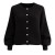 Sweter damski kardigan MOHER Made in Italy czarny S/M