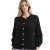 Sweter damski kardigan MOHER Made in Italy czarny S/M