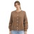 Sweter damski kardigan MOHER Made in Italy Brązowy S/M