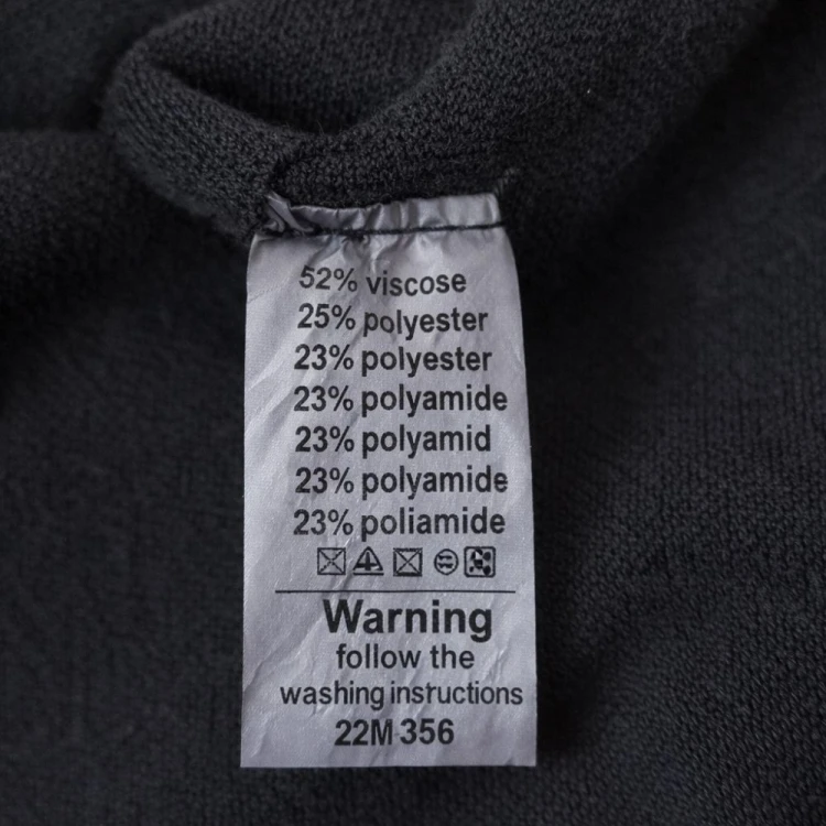 Sweter tunika damska dekolt V luźna czarna Włoska One size