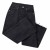 Spodnie jeansy czarne damskie wysoki stan straight wide leg proste nogawki XS