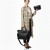 Elegancka Torebka Damska Shopper Czarna+ Etui
