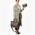 Elegancka Torebka Damska Shopper Szara + Etui