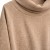 Bluza damska plus size beżowa golf komin wygodna Made in Italy