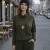 Sweter damski khaki oversize golf komin Made in Italy UNI