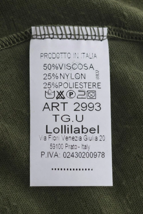 Spodnie damskie khaki Miękki dzianinowy materiał Włoskie Komfort one size