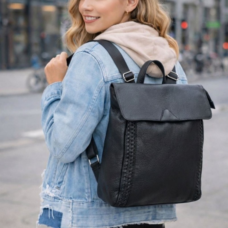 Plecak damski elegancki A4 czarny