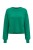 Sweter damski ALPAKA BABY 30% Made in Italy zielony krótki Uni