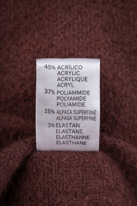 Sweter damski brązowy oversize miękki Made in Italy One Size
