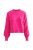 Sweter damski różowy Baby Alpaka 30% Made in Italy miękki ciepły One Size