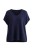 Sweter damski granatowy oversize miękki Made in Italy One Size