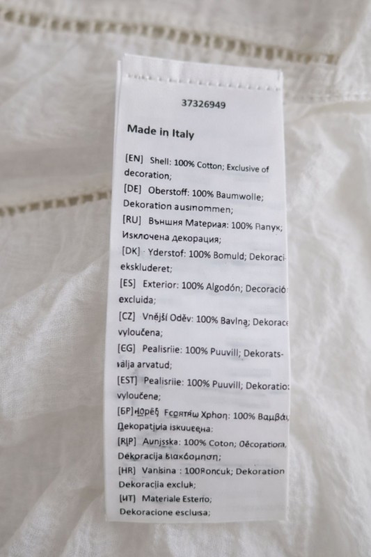 Bluzka damska biała boho falbanki zwiewna M