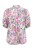 Bluzka damska w kwiaty 100% bawełna Made in Italy boho oversize