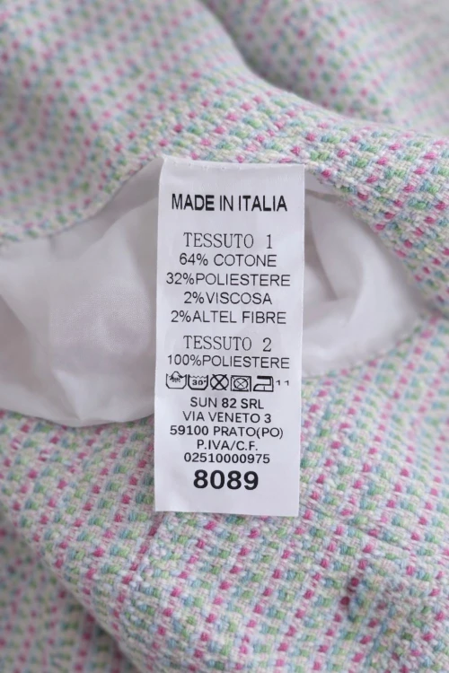 Płaszcz damski ITALY beżowo zielony elegancki lekki wiosenny One Size