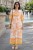 Sukienka damska boho V-neck lekka wiskoza len Made in Italy Uni