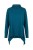 Bluzka damska asymetryczna oversize turkus Made in Italy Uni