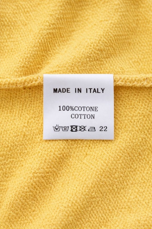 Sukienka damska żółta oversize Made in Italy luźna kieszenie Uni