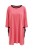 Sukienka damska koralowa oversize Made in Italy luźna kieszenie Uni