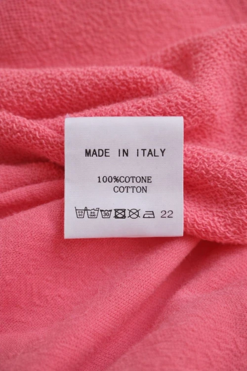 Sukienka damska koralowa oversize Made in Italy luźna kieszenie Uni
