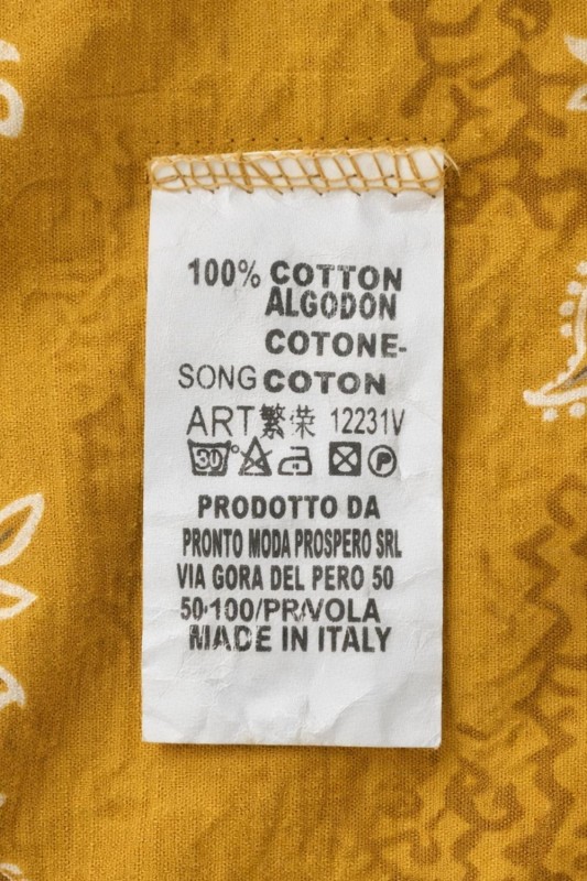 Sukienka damska musztardowa boho oversize wzory mandala luźna sztruksowa Italy
