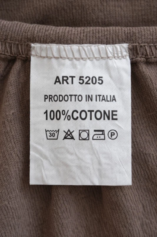 Spódnica damska brązowa sztruksowa midi kieszenie pasek Italy One Size