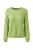 Sweter damski limonkowy zielony ze srebrną nitką moher Italy oversize miękki
