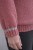 Sweter damski brudny róż ze srebrną nitką moher Italy oversize miękki