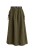 Spódnica damska khaki sztruksowa kieszenie pasek Italy One Size
