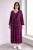 Sukienka damska Fuksja Oversize Wzory Kieszenie Italy Uni
