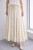 Spódnica damska Biało Złota Maxi Plus Size Wiązana Regulowana Panterka Italy